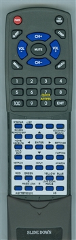LG AGF78700101 AN-MR650A replacement Redi Remote