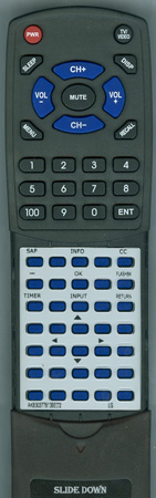 LG AKB303778132 replacement Redi Remote