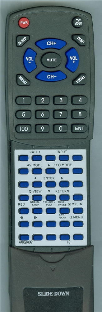 LG AKB69680421 AKB69680421 replacement Redi Remote