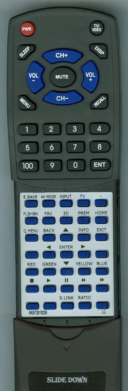 LG AKB72915238 replacement Redi Remote