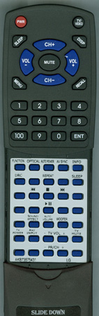 LG AKB73575431 replacement Redi Remote