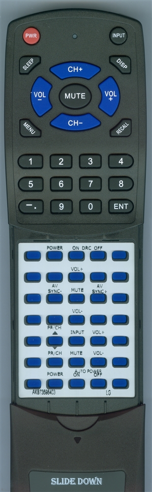 LG AKB73598403 replacement Redi Remote