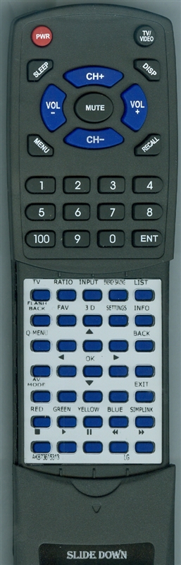 LG AKB73615315 replacement Redi Remote
