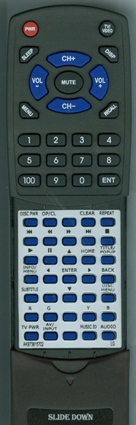LG AKB73615702 replacement Redi Remote