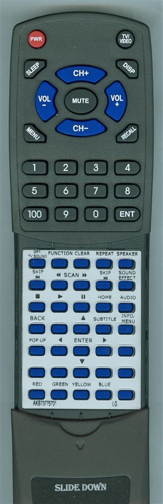 LG AKB73775701 replacement Redi Remote