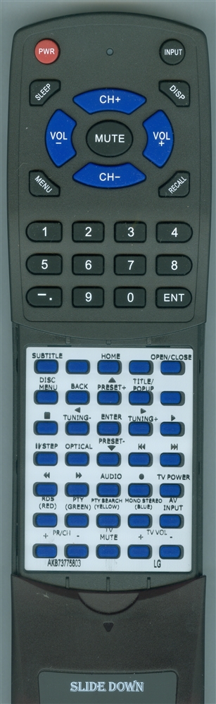 LG AKB73775803 Ready-to-Use Redi Remote