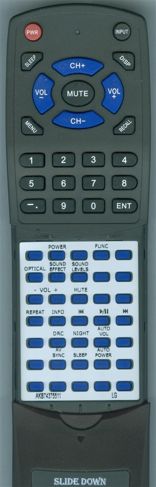 LG AKB74375511 replacement Redi Remote