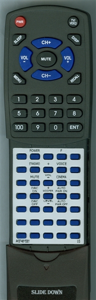 LG AKB74815301 replacement Redi Remote
