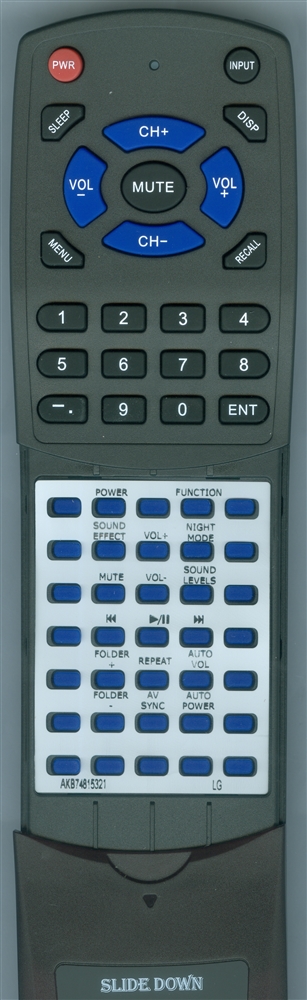 LG AKB74815321 replacement Redi Remote