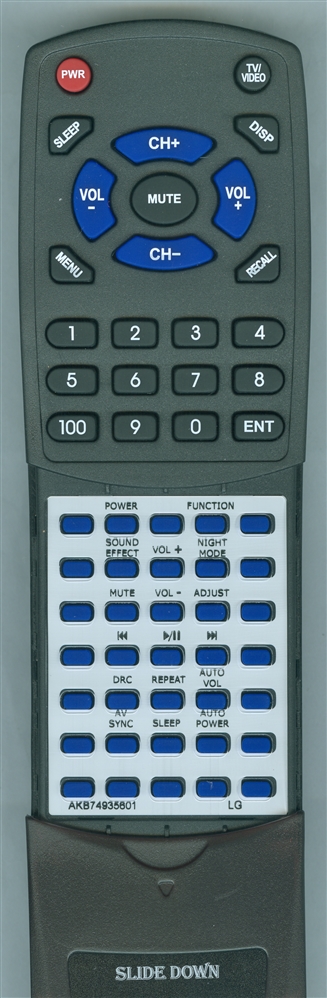 LG AKB74935601 replacement Redi Remote