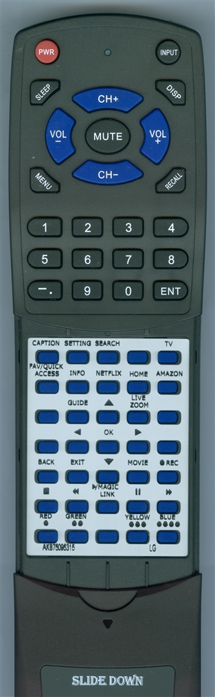 LG AKB75095315 replacement Redi Remote