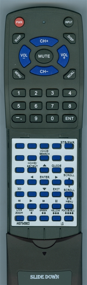 LG AKB75455602 replacement Redi Remote