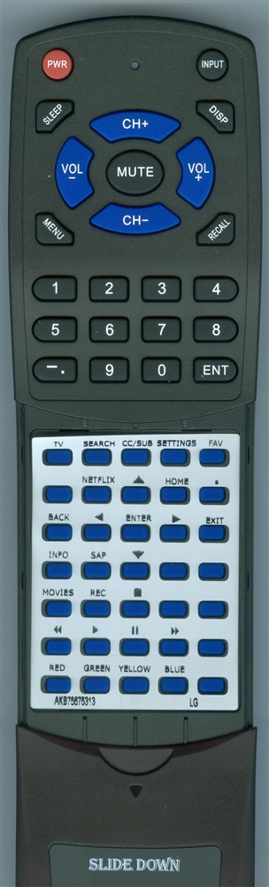 LG AKB75675313 replacement Redi Remote