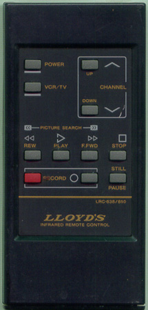 LLOYDS LRC838 LRC838 Genuine  OEM original Remote