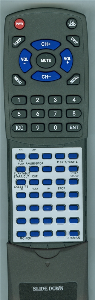 LUXMAN RC-406 RC406 replacement Redi Remote