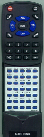 MAGNADYNE RC5000DVD replacement Redi Remote