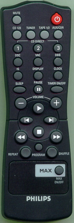 MAGNAVOX 313911878250 Genuine  OEM original Remote