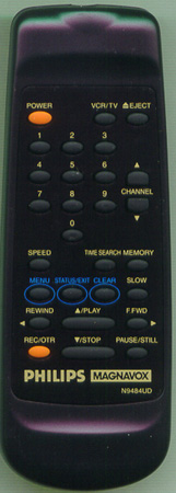 MAGNAVOX 483521837274 N9031UD Genuine OEM original Remote