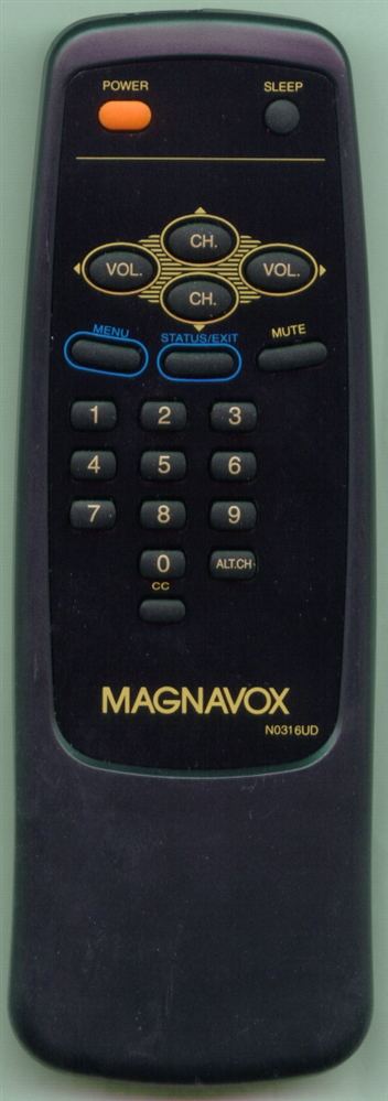 MAGNAVOX 483521837282 N0316UD Refurbished Genuine OEM Remote