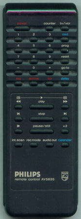 MAGNAVOX 483521917153 AV5635 Genuine  OEM original Remote