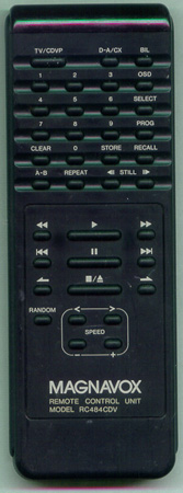 MAGNAVOX RC484CDV RC484CDV Genuine  OEM original Remote