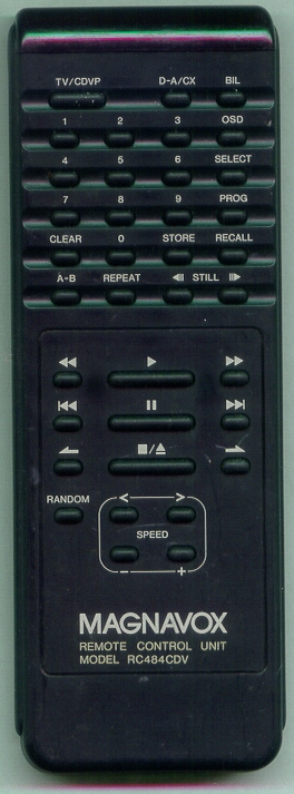 MAGNAVOX RC484CDV RC484CDV Refurbished Genuine OEM Original Remote