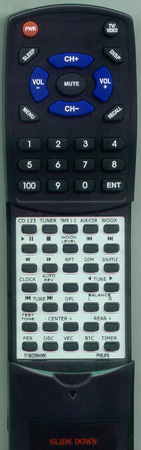 MAGNAVOX 313922884360 replacement Redi Remote
