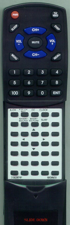 MAGNAVOX 313922887491 RC252417 replacement Redi Remote