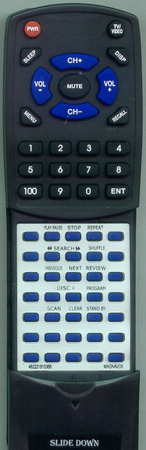 MAGNAVOX 482221810364 replacement Redi Remote