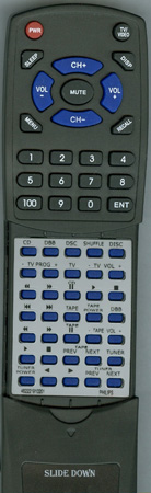 MAGNAVOX 482221910201 replacement Redi Remote