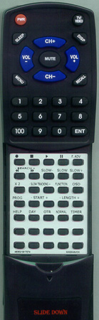 MAGNAVOX 483521917073 VSQS0555 replacement Redi Remote