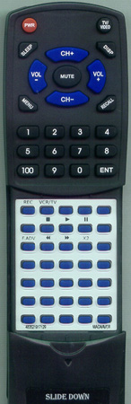 MAGNAVOX 483521917129 VSQS0540 replacement Redi Remote