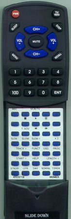 MAGNAVOX 483521917138 VSQS0561 replacement Redi Remote
