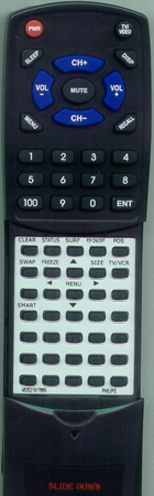 MAGNAVOX 483521917669 replacement Redi Remote