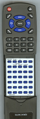 MAGNAVOX 483521917709 RC0732 replacement Redi Remote