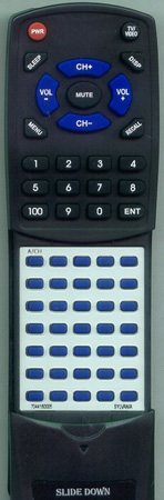 MAGNAVOX 7044180005 T172ACMA01 replacement Redi Remote