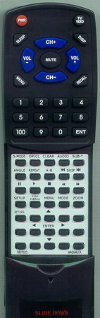MAGNAVOX NB070UD NB070 replacement Redi Remote