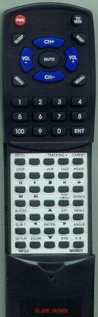 MAGNAVOX NB612UD replacement Redi Remote