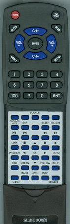 MAGNAVOX NH402UD replacement Redi Remote