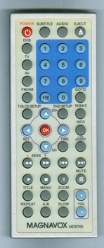 MAGNAVOX 994000002472 MDR700 Genuine OEM original Remote