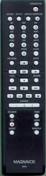 MAGNAVOX NB553UD Genuine OEM original Remote