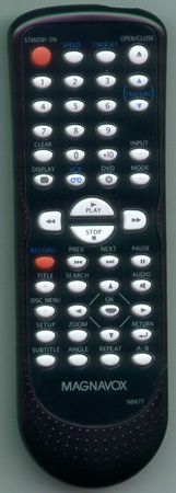 MAGNAVOX NB677UD NB677 Genuine OEM original Remote