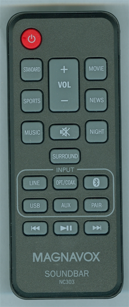 MAGNAVOX NC303UH NC303 Genuine OEM original Remote