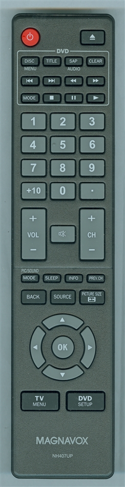 MAGNAVOX NH407UP Genuine OEM original Remote