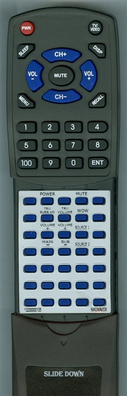 MAGNAVOX 1023-0000105 replacement Redi Remote