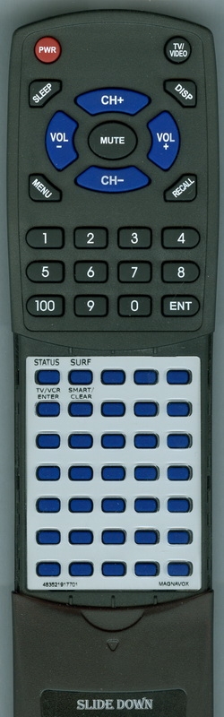 MAGNAVOX 483521917701 replacement Redi Remote