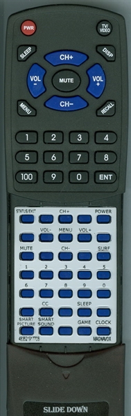 MAGNAVOX 483521917708 replacement Redi Remote
