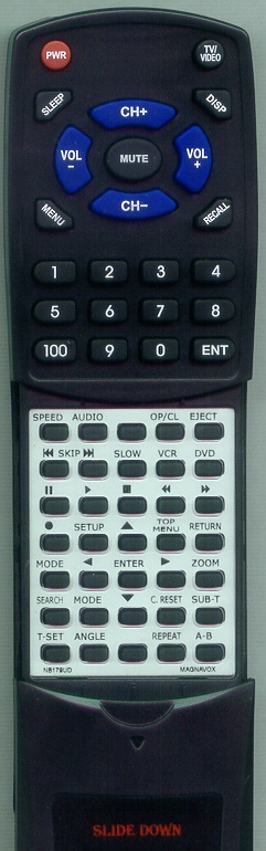 MAGNAVOX NB179UD replacement RediRemote