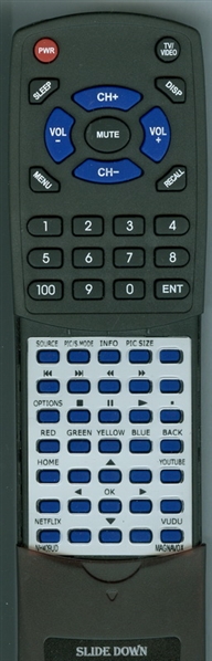 MAGNAVOX NH409UD replacement Redi Remote