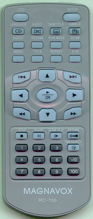 MAGNAVOX S06060 RC700 Genuine OEM original Remote